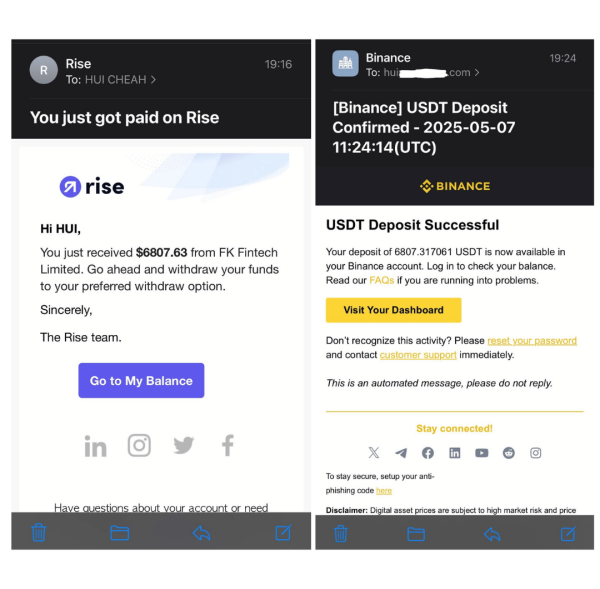payment proof